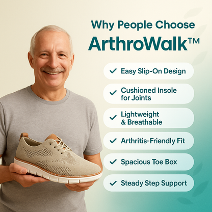 ArthroWalk™ Arthritis-Friendly Comfort Shoes